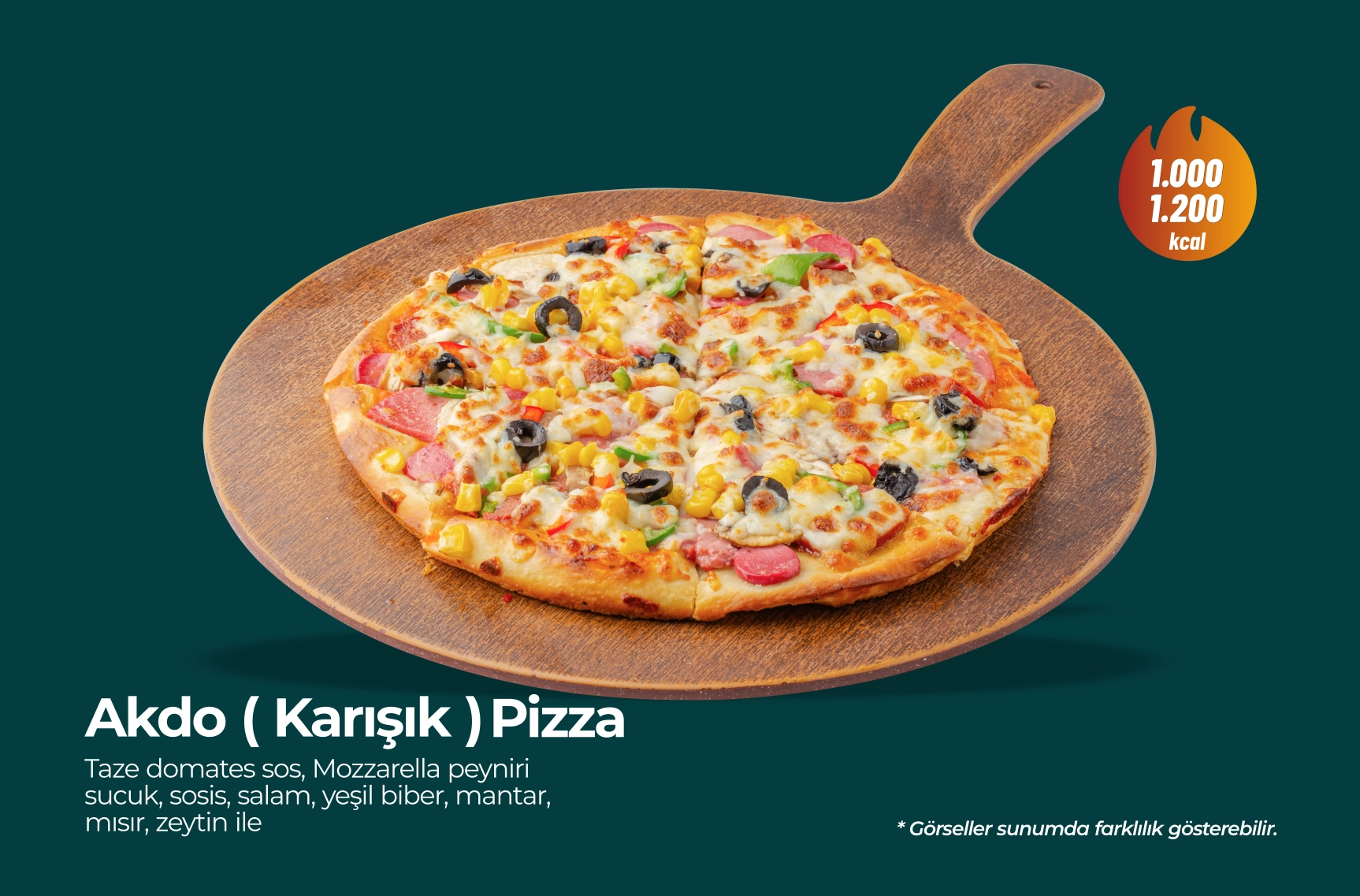 Akdo Karışık Pizza